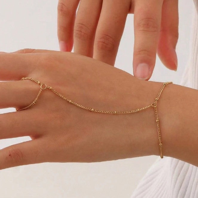 New Stylish Ring Bracelet With A Light-luxury High-end Vibe