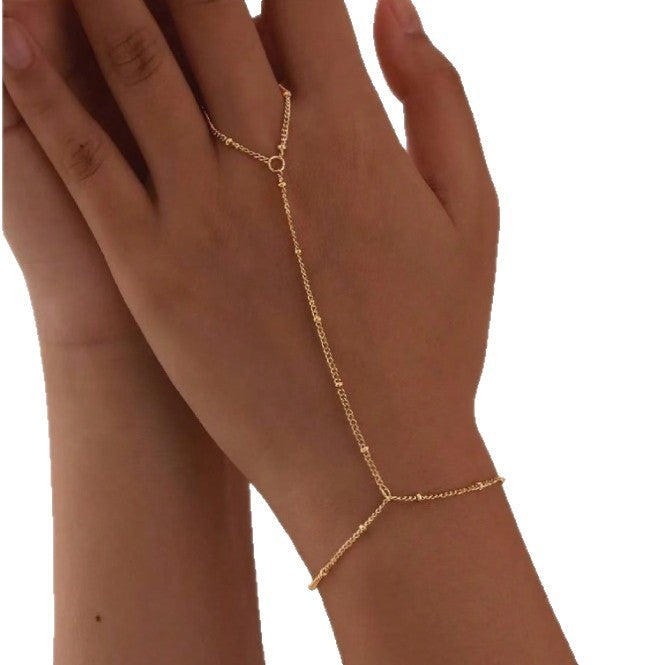 New Stylish Ring Bracelet With A Light-luxury High-end Vibe