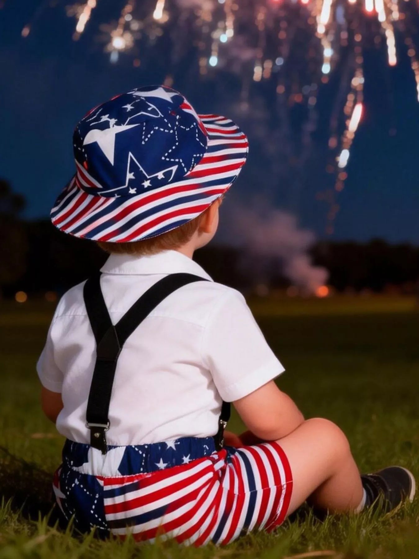 Children's Patriotic Celebration Outfit Set Secondary image