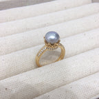High-End Natural Freshwater Pearl Ring For Women