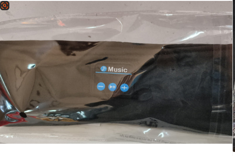 Wireless Bluetooth V5.0 Sports Headband With Music Call Stereo Shading Sleep Headband