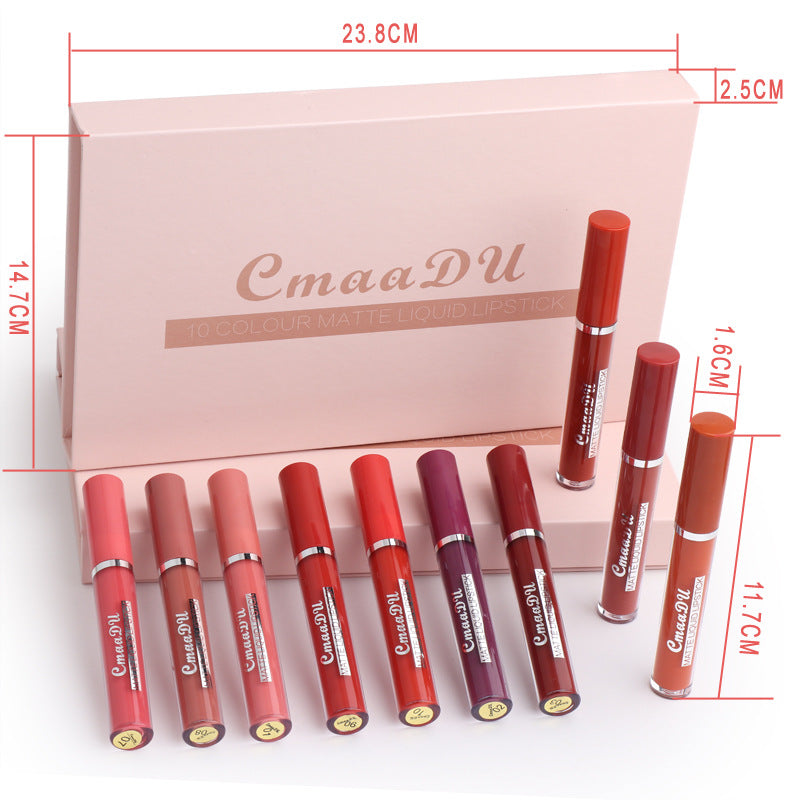 Women's Non-stick Cup Waterproof Matte Lipstick Secondary image