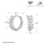 Advanced Cartilage-Piercing Earrings With Zircon And Diamond Inlays