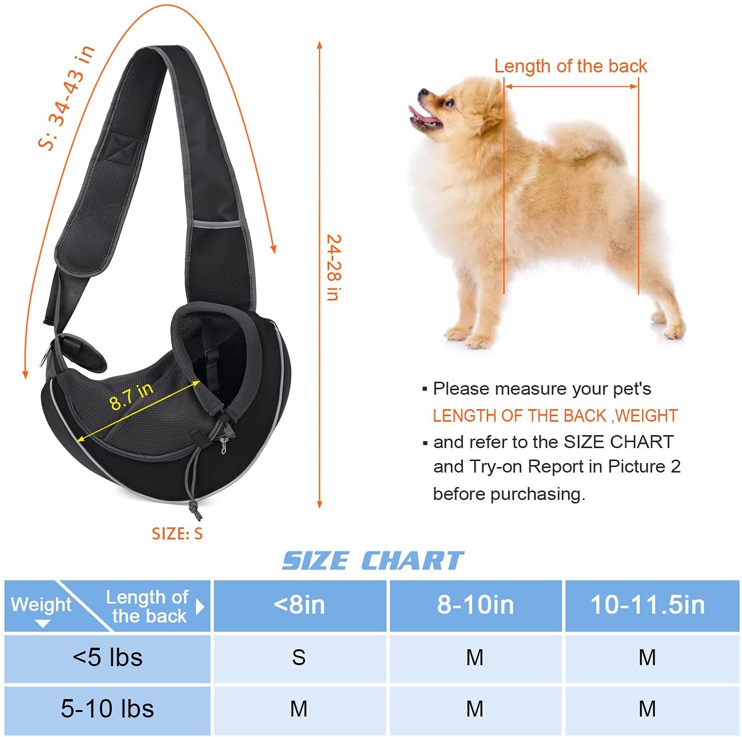Carrying Pets Bag Women Outdoor Portable Crossbody Bag For Dogs Cats Pet Products Secondary image