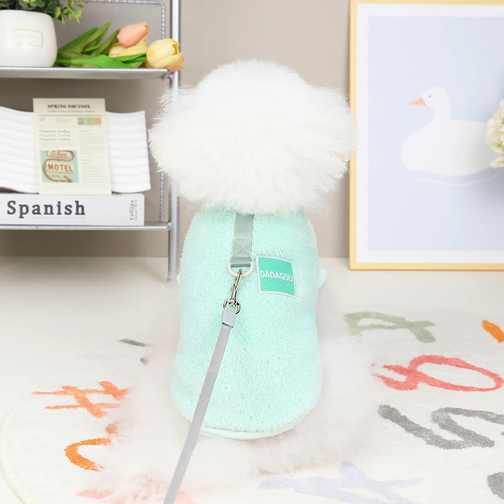 Soft Coral Fleece Pet Clothes Warm Dog Vest Coat Cute Puppy Sweater Cat Apparel For Chihuahua Yorkie Terrier Shih Tzu Pet Outfit Soft Coral Fleece Pet Clothes Warm Dog Vest Coat Cute Puppy Sweater Cat Apparel For Chihuahua Yorkie Terrier Shih Tzu Pet Outfit