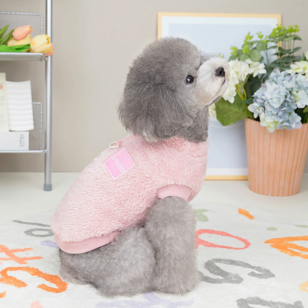 Soft Coral Fleece Pet Clothes Warm Dog Vest Coat Cute Puppy Sweater Cat Apparel For Chihuahua Yorkie Terrier Shih Tzu Pet Outfit Soft Coral Fleece Pet Clothes Warm Dog Vest Coat Cute Puppy Sweater Cat Apparel For Chihuahua Yorkie Terrier Shih Tzu Pet Outfit