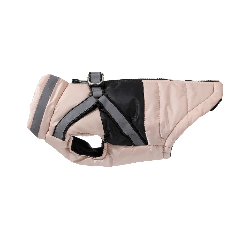 Dog Jacket Winter Waterproof Pet Clothes With Harness For Small Medium Dogs Cats Puppy Coat Reflective French Bulldog Apparel Dog Jacket Winter Waterproof Pet Clothes With Harness For Small Medium Dogs Cats Puppy Coat Reflective French Bulldog Apparel