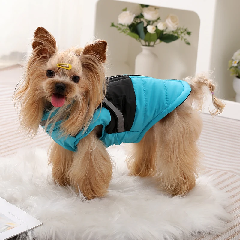 Dog Jacket Winter Waterproof Pet Clothes With Harness For Small Medium Dogs Cats Puppy Coat Reflective French Bulldog Apparel Dog Jacket Winter Waterproof Pet Clothes With Harness For Small Medium Dogs Cats Puppy Coat Reflective French Bulldog Apparel