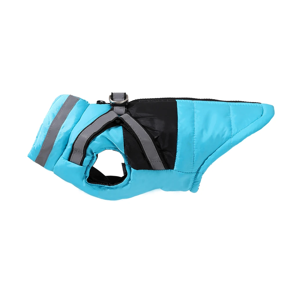 Dog Jacket Winter Waterproof Pet Clothes With Harness For Small Medium Dogs Cats Puppy Coat Reflective French Bulldog Apparel Dog Jacket Winter Waterproof Pet Clothes With Harness For Small Medium Dogs Cats Puppy Coat Reflective French Bulldog Apparel