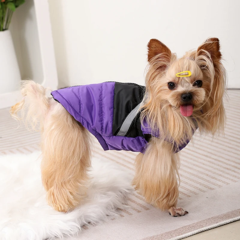 Dog Jacket Winter Waterproof Pet Clothes With Harness For Small Medium Dogs Cats Puppy Coat Reflective French Bulldog Apparel Dog Jacket Winter Waterproof Pet Clothes With Harness For Small Medium Dogs Cats Puppy Coat Reflective French Bulldog Apparel