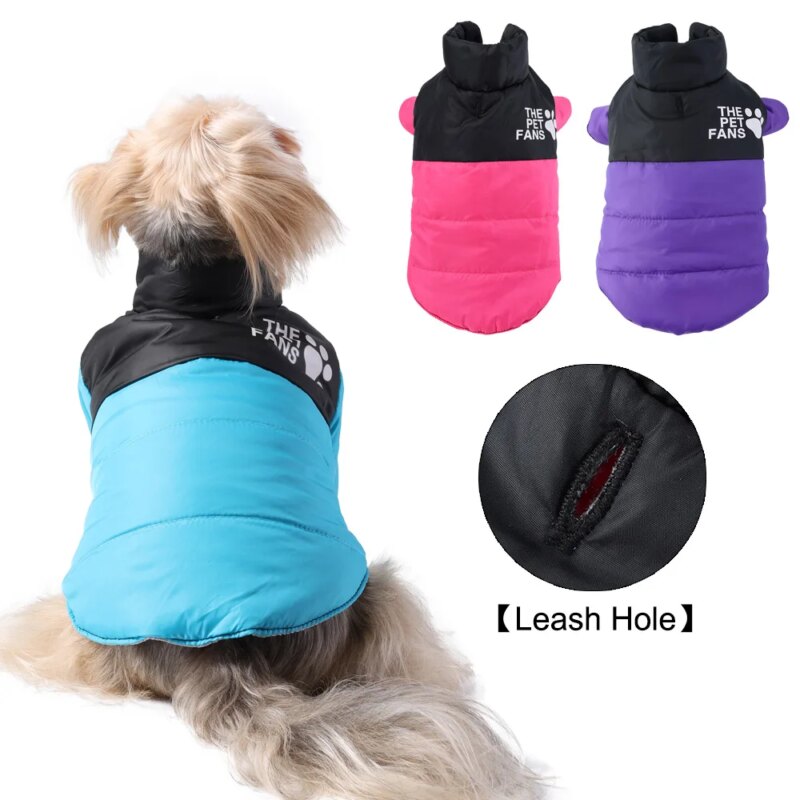 Jacket Coat For Small Medium Dogs Cats Winter Warm Puppy Clothing