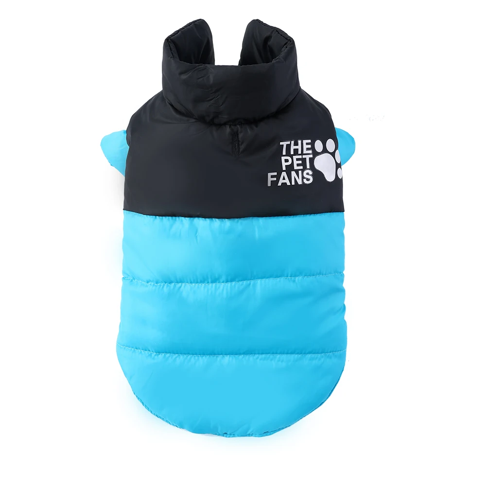 Pet Dog Jacket Coat For Small Medium Dogs Cats Winter Warm Puppy Clothing with Leash Hole Kitten Outfits Chihuahua Pug Apparel