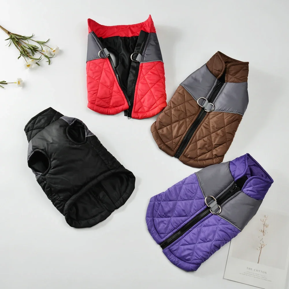 Winter Dog Clothes For Big Dogs Waterproof Pet Jacket Coat With D-ring Windproof Reflective German Shepherd Apparel Costumes