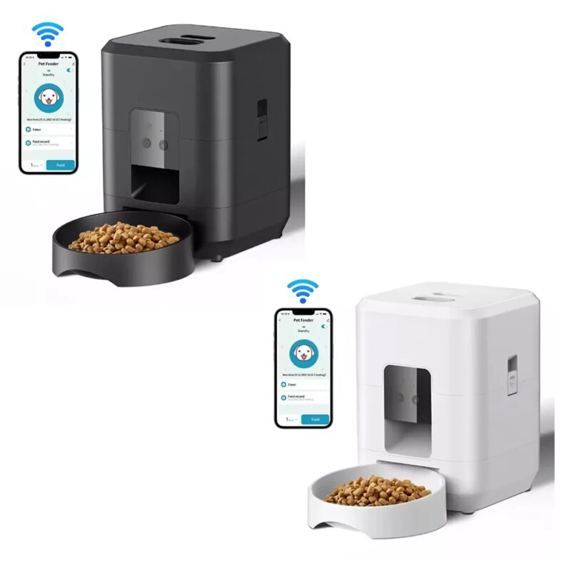 2L Automatic Feed Dispenser For Pets Intelligent Feed Dispersion