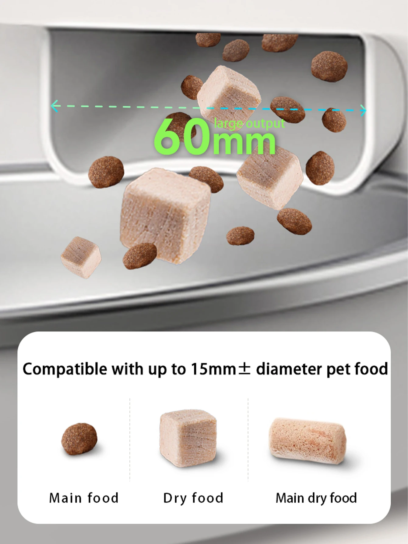 Automatic Cat Feeder Camera Pet Smart Cat Food Kibble Dispenser - Image 5