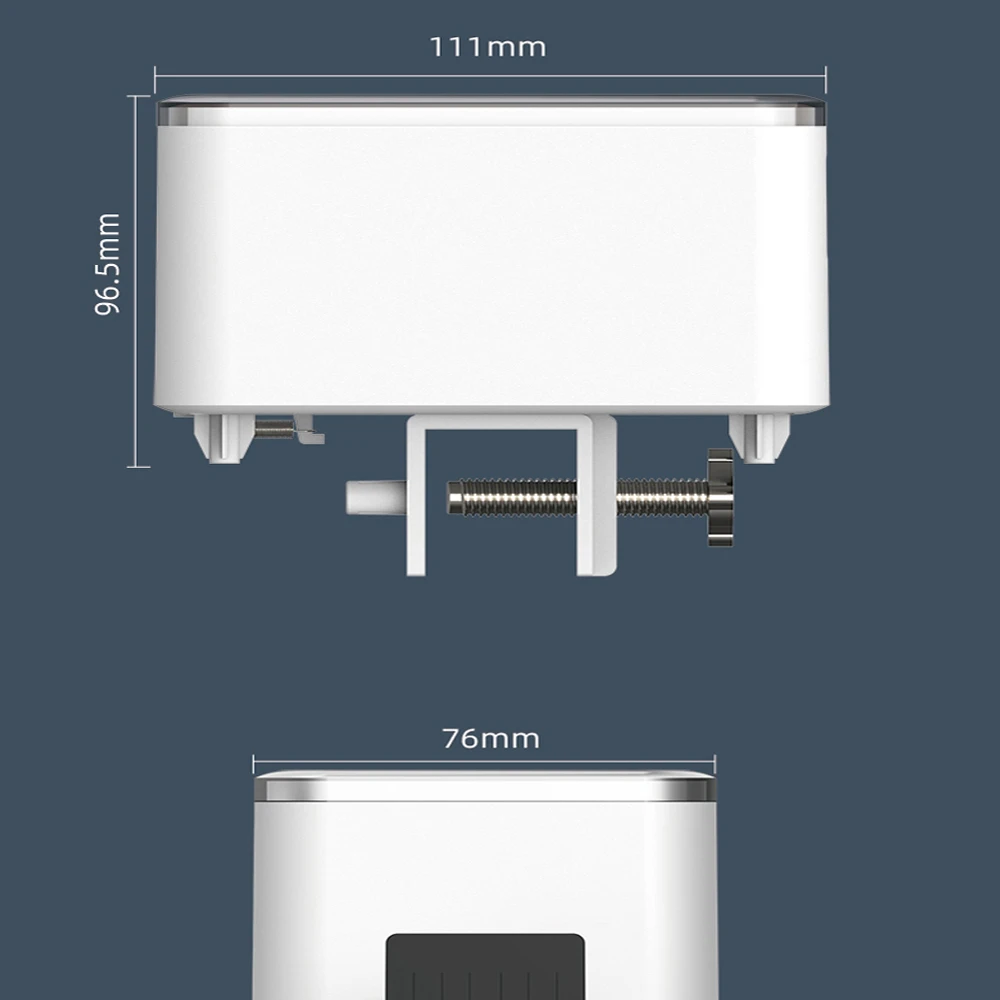 100ML Large Capacity Fish Feeder Mobilephone APP Control WiFi Intelligent Timing Automatic Feeder Aquarium Goldfish Feeder
