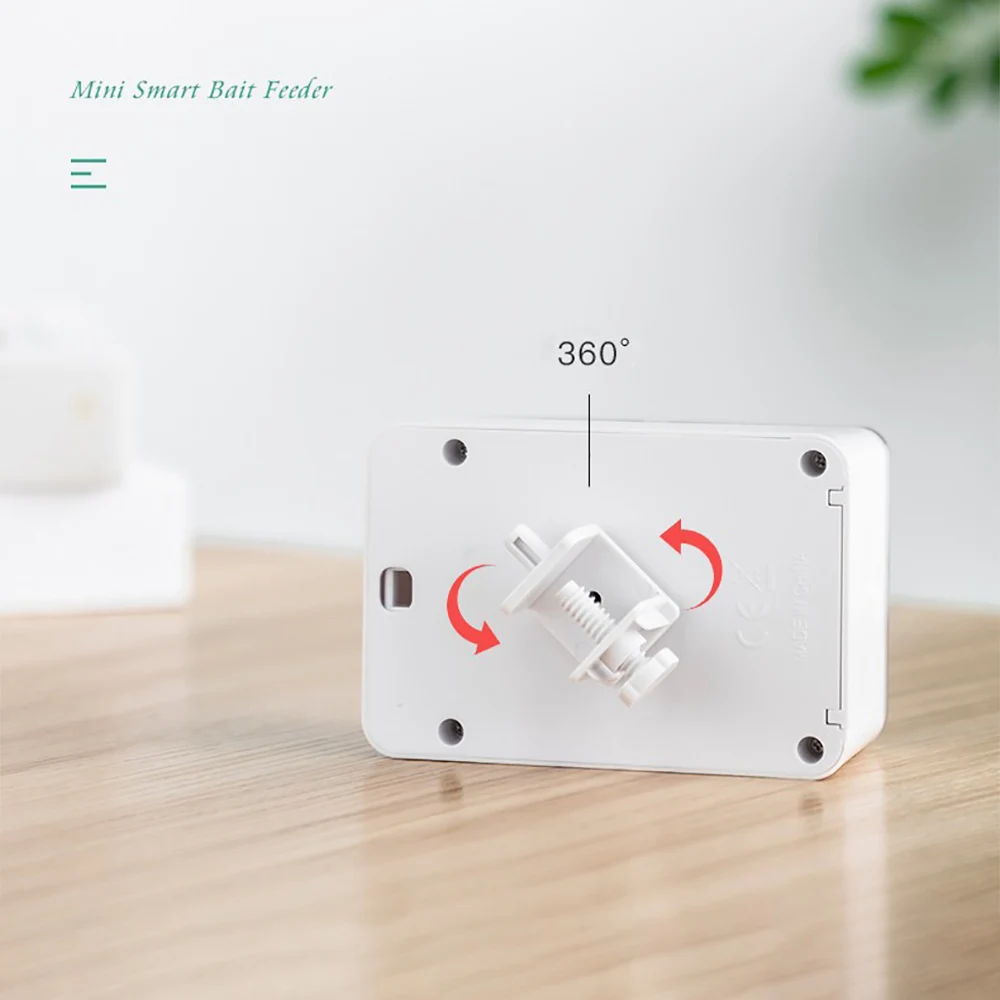 100ML Large Capacity Fish Feeder Mobilephone APP Control WiFi Intelligent Timing Automatic Feeder Aquarium Goldfish Feeder