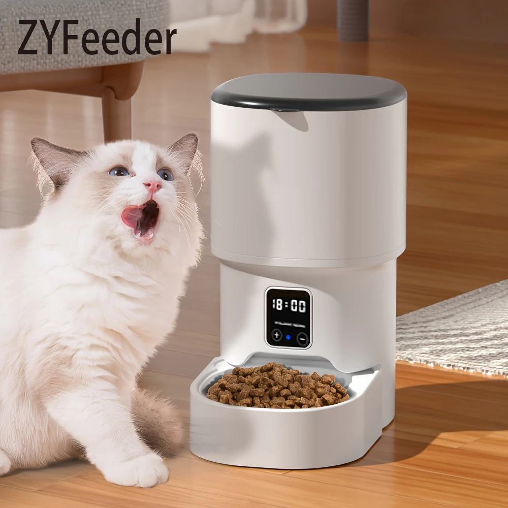 4L WIFI Button Automatic Cat Feeder - Image 3