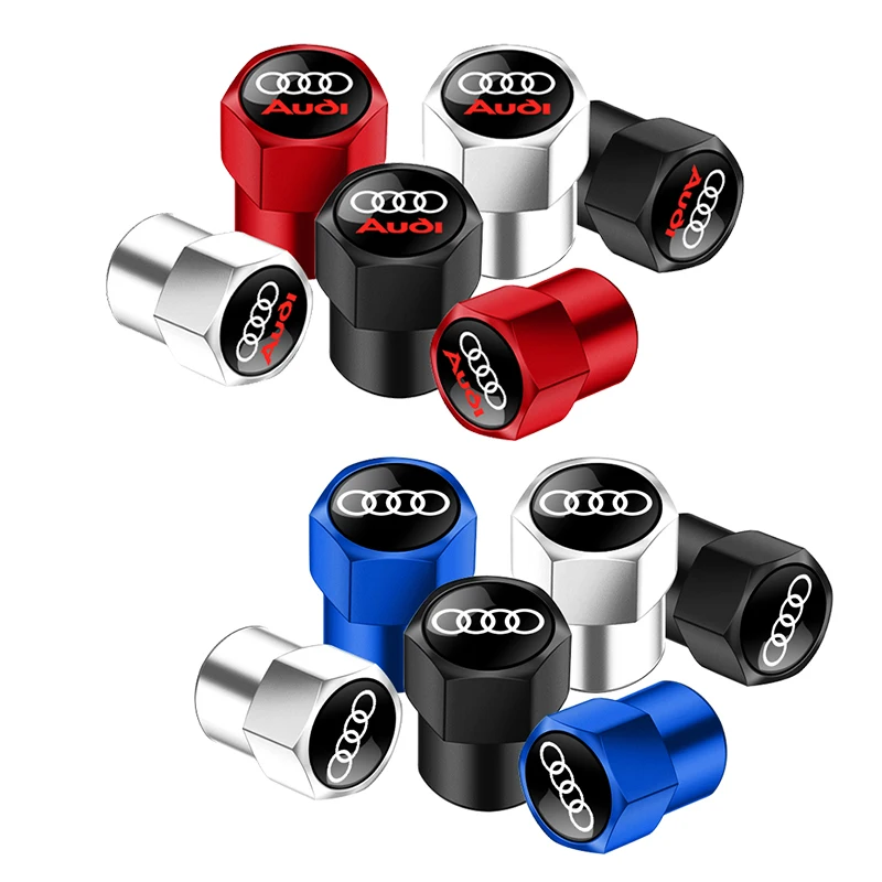 Car Wheel Tire Air Valve Caps Stem Cover with Color Brand