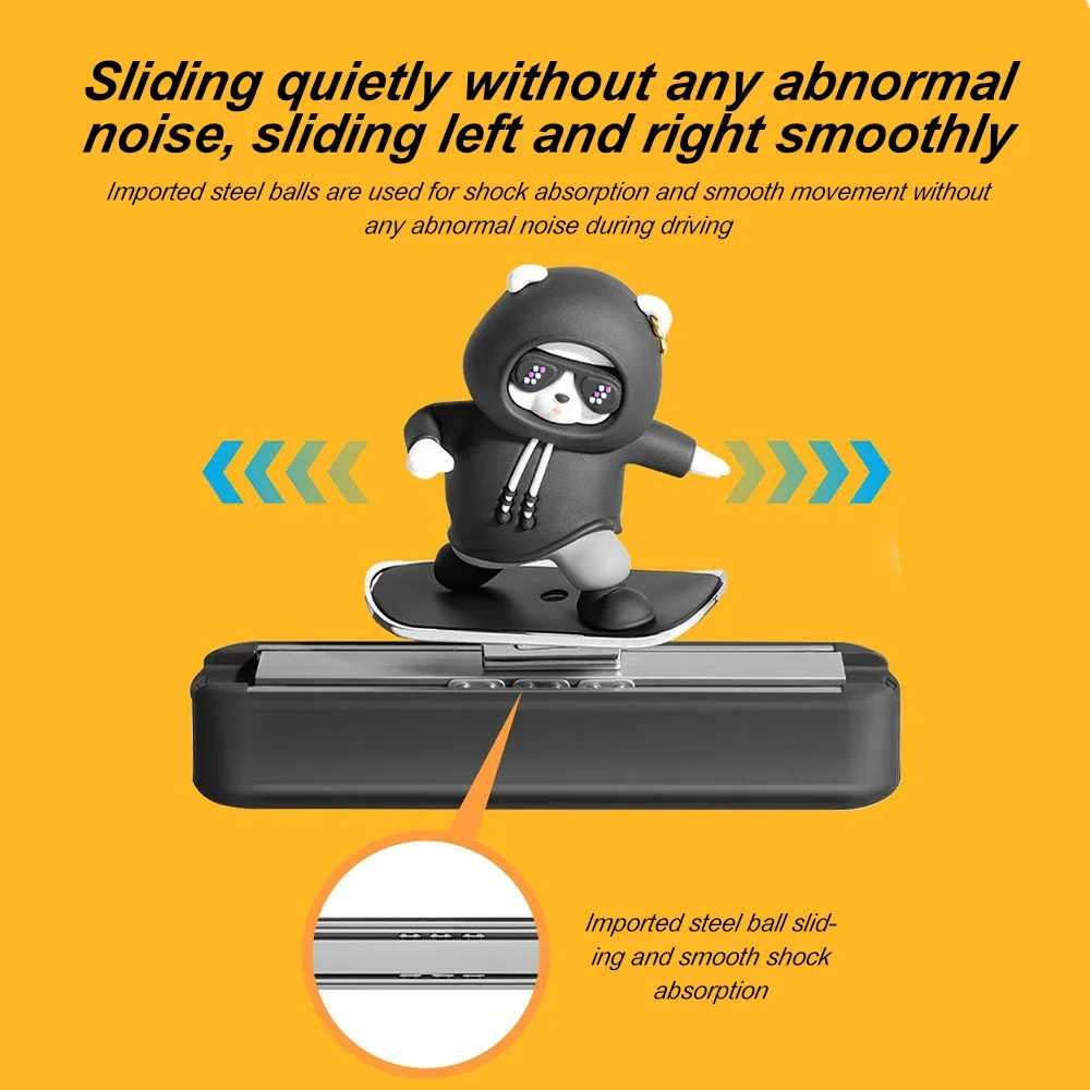 New Dashboard Car Decorations Skateboard Bear Magnetic Parking Number Plate Creative Car Cartoon Interior Interior Accessories New Dashboard Car Decorations Skateboard Bear Magnetic Parking Number Plate Creative Car Cartoon Interior Interior Accessories