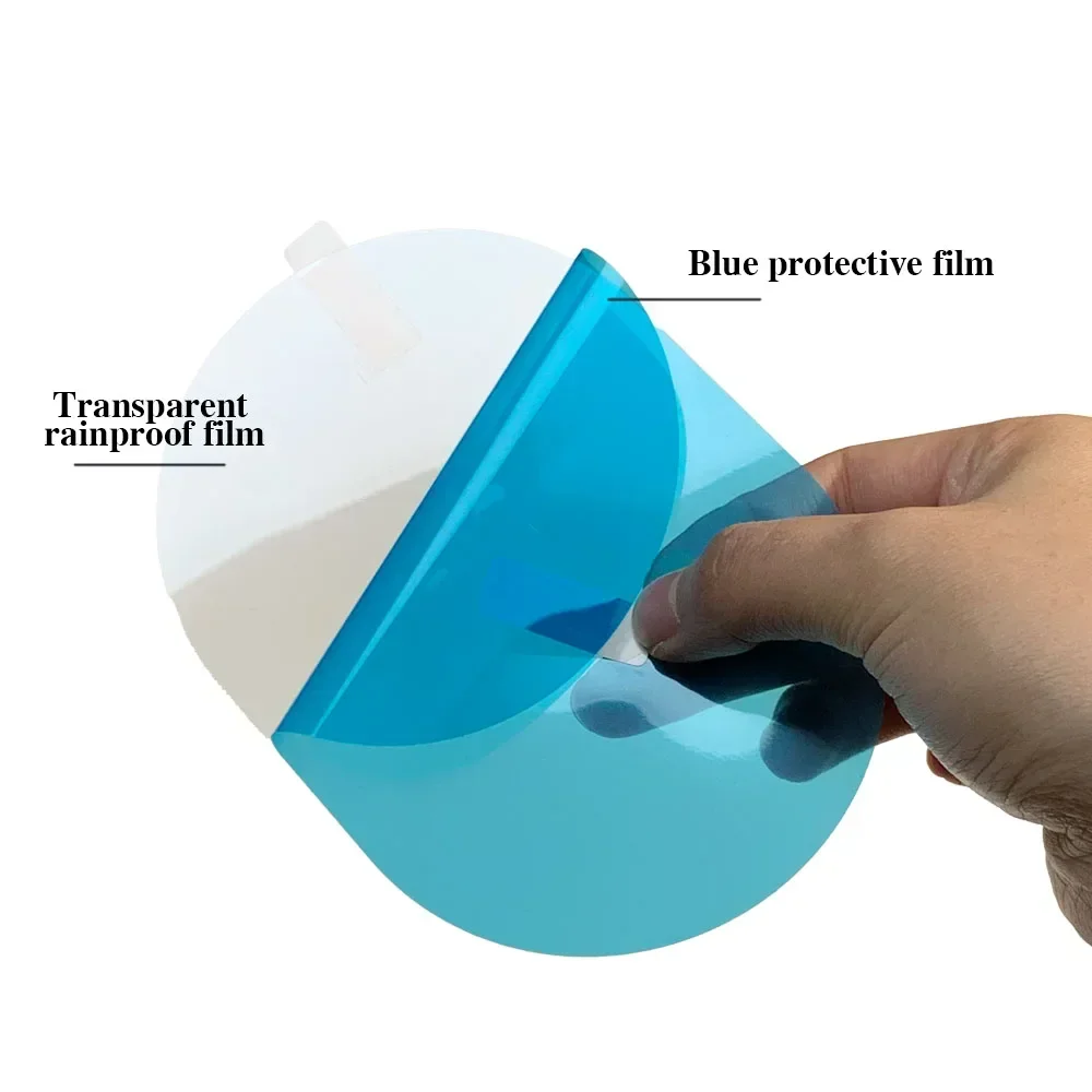 2/4pcs Car Rearview Mirror Sticker Side Window Rainproof Clear Film Anti Fog Window Mirror Film Protective for Car Accessories