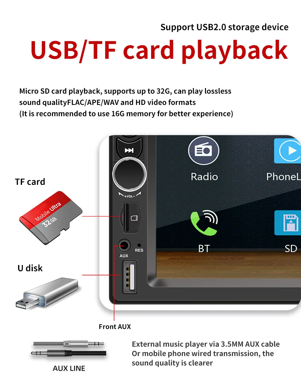 7/9/10 inch Universal Android 13 Car Radio 64G Autoradio android 2 Din car radio GPS BT Central Multimedia Smart car systems 7/9/10 inch Universal Android 13 Car Radio 64G Autoradio android 2 Din car radio GPS BT Central Multimedia Smart car systems