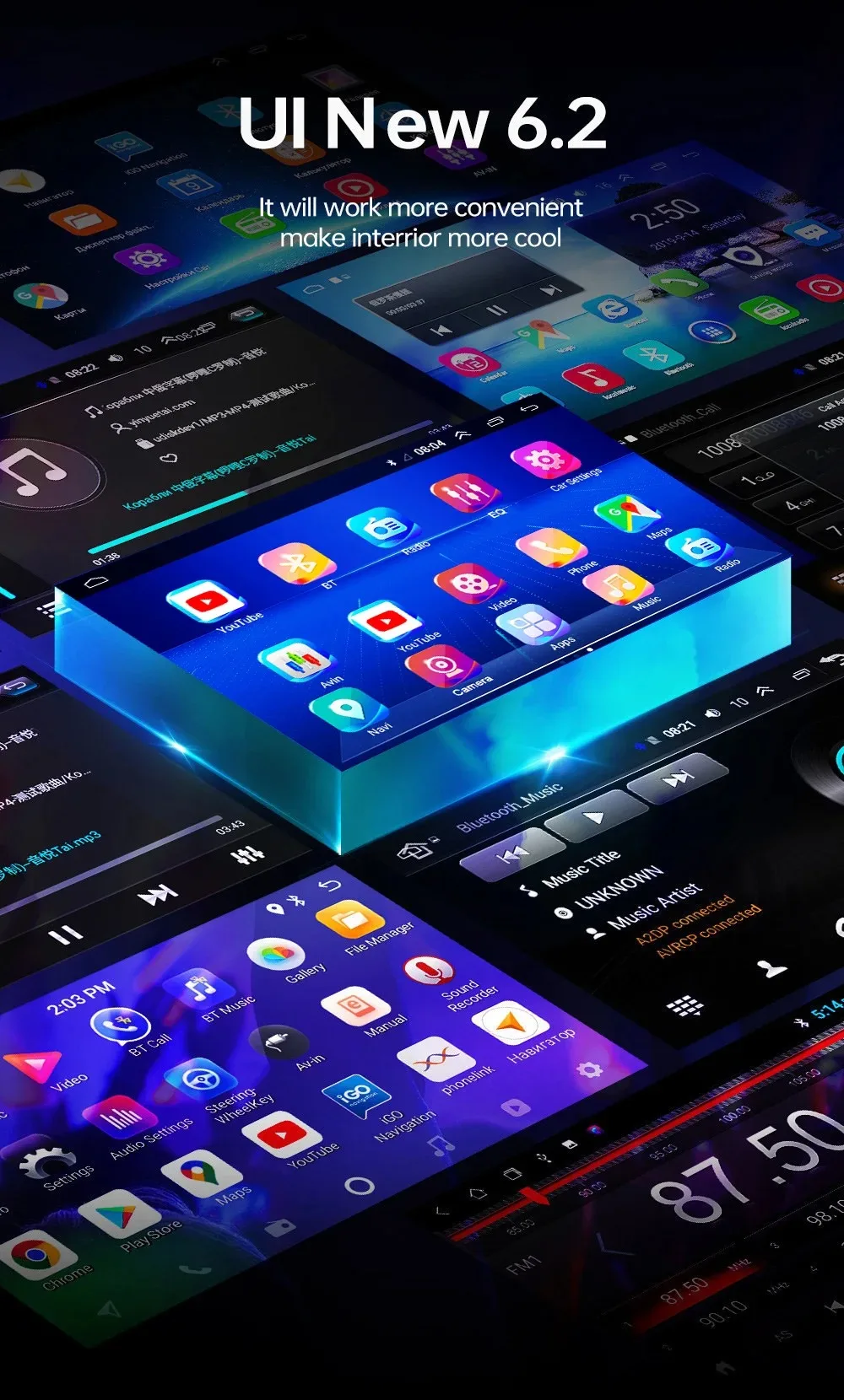 7/9/10 inch Universal Android 13 Car Radio 64G Autoradio android 2 Din car radio GPS BT Central Multimedia Smart car systems 7/9/10 inch Universal Android 13 Car Radio 64G Autoradio android 2 Din car radio GPS BT Central Multimedia Smart car systems