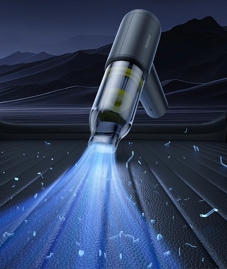 Baseus Car Vacuum Cleaner Wireless Air Dust Blower Gun for Car Powerful Portable Car Cleaning Appliance Cordless Vehicle Cleaner