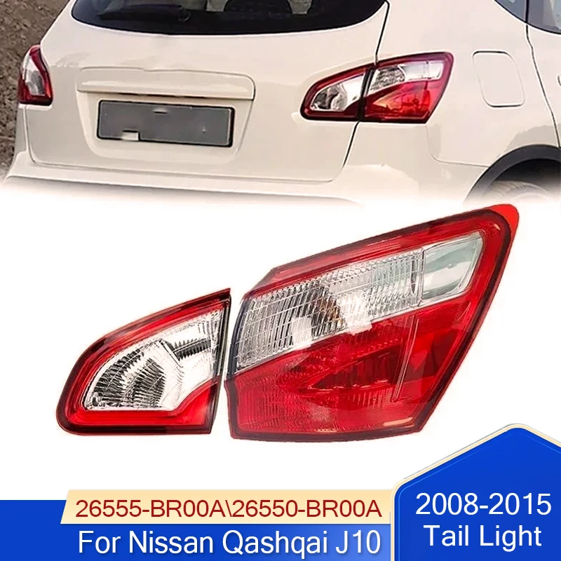 Outer Car Rear Tail Light Turn Signal Light For Nissan Qashqai J10 2008-2015