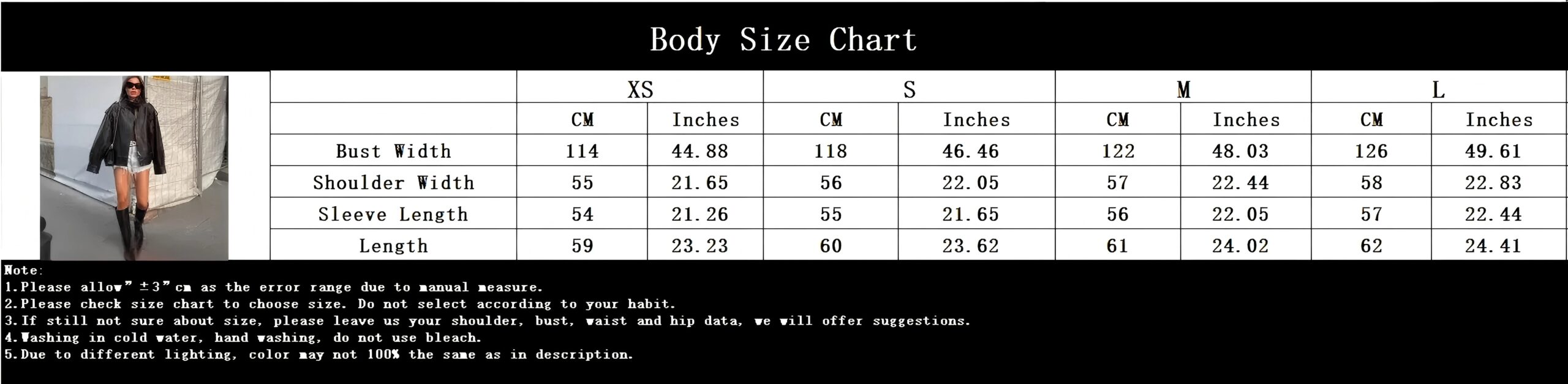 KONDALA Casual Chic Black Leather Jackets Women Long Sleeve Buttons Elastic Oversized Coats Fashion 2025 Fall Streetwear Coats