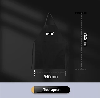 SPTA 18V 5Inch Cordless Car Polisher Dual Action 15mm Orbit  Variable Speed Polishing Machine With 4000mAh Battery