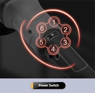 SPTA 18V 5Inch Cordless Car Polisher Dual Action 15mm Orbit  Variable Speed Polishing Machine With 4000mAh Battery