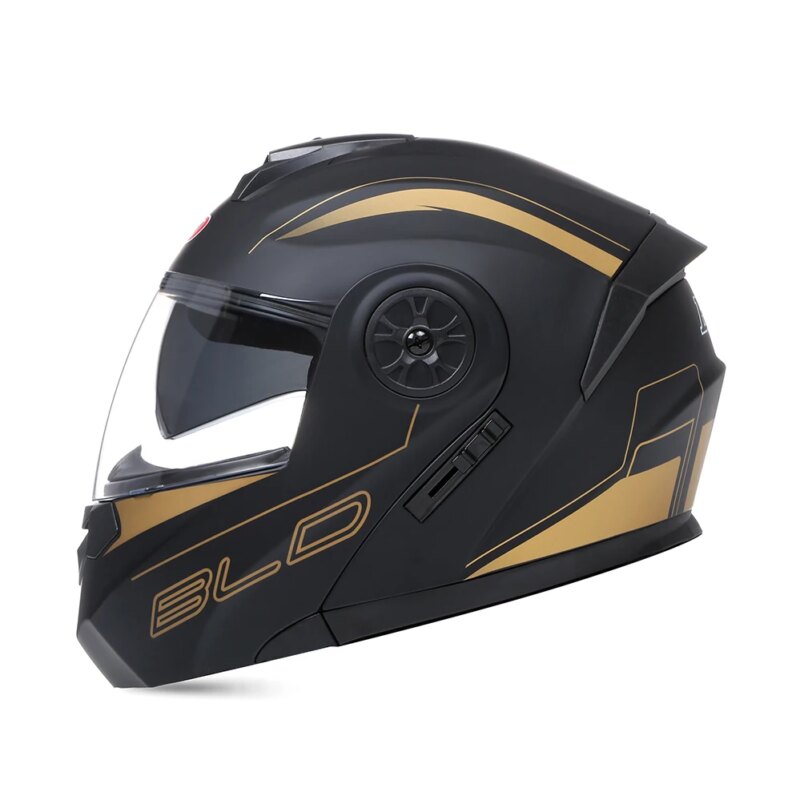 BLD Personalised Motorcycle Full Face Helmet Men Women