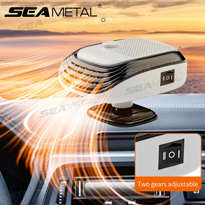 Car Winter Windshield Defroster Portable Fast-Heating Fan